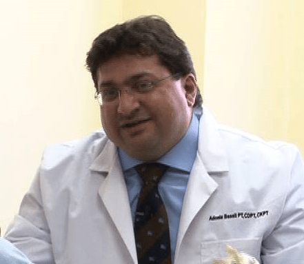 Adonis Bassil, PT, DC, physical therapist and chiropractor at Atlantic Rehabilitation Institute